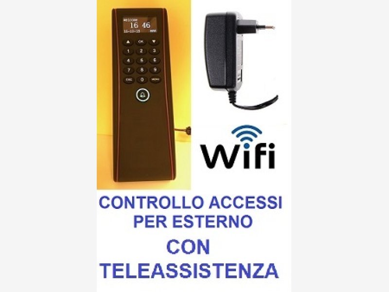 APRIPORTA BIOMETRICO MOD. APRISEI-NET/WIFI, PER APERTURA PORTE CON