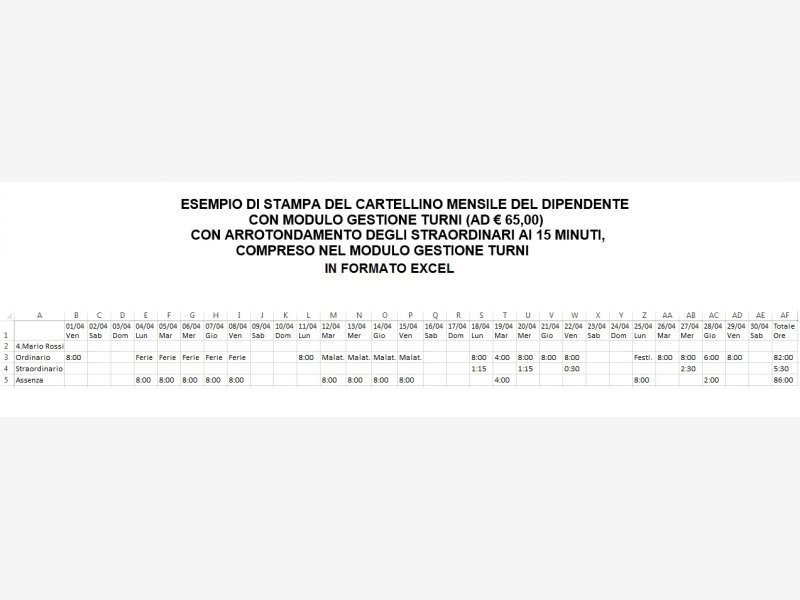 SISTEMA RILEVAZIONE PRESENZE MOD. SVAR 4-RFID/A CON CORSO DI ISTRUZIONE  SOFTWARE IN TELEASSISTENZA PER 2 MESI E LETTORE DI TESSERE - € 158,00